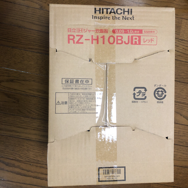 日立 日立製作所 圧力IH炊飯器5.5合 RZ-H10BJ Rの通販 by TTshop｜ヒタチならラクマ