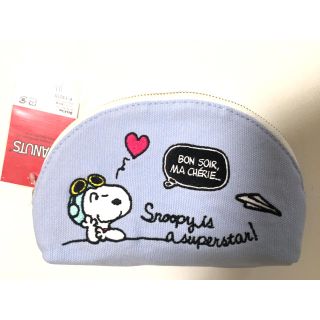 スヌーピー(SNOOPY)のスヌーピー ポーチ フライング エース(キャラクターグッズ)