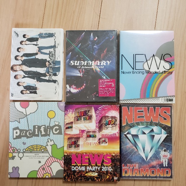NEWS DVD 9~6人期間 セットの通販 by かえ's shop|ラクマ