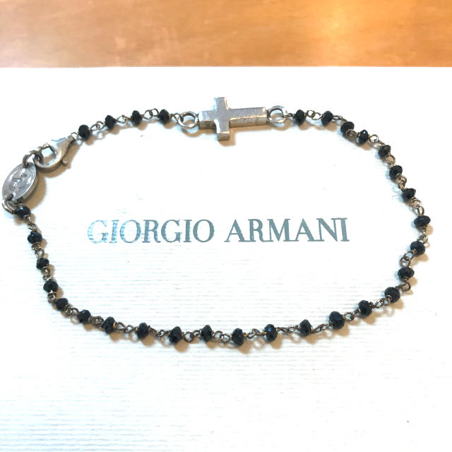 Giorgio Armani(ジョルジオアルマーニ)のジョルジョオアルマーニ　ブレスレット メンズのアクセサリー(ブレスレット)の商品写真