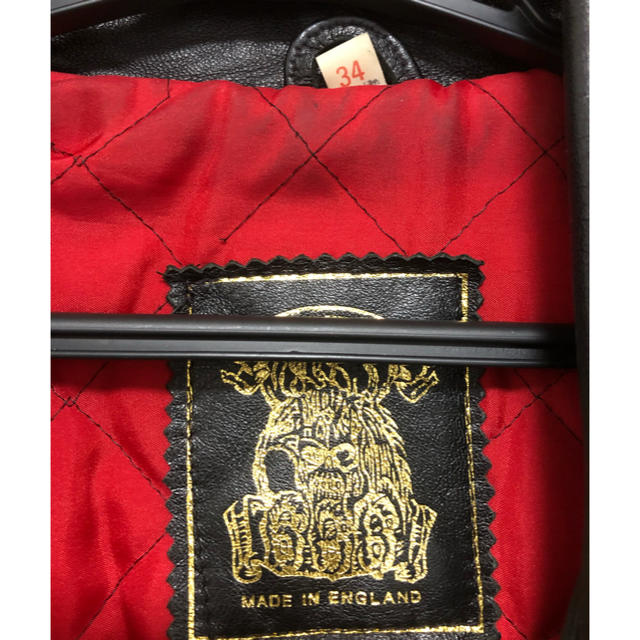 666(シックスシックスシックス)の666 ライダース 34 旧タグ  メンズのジャケット/アウター(ライダースジャケット)の商品写真
