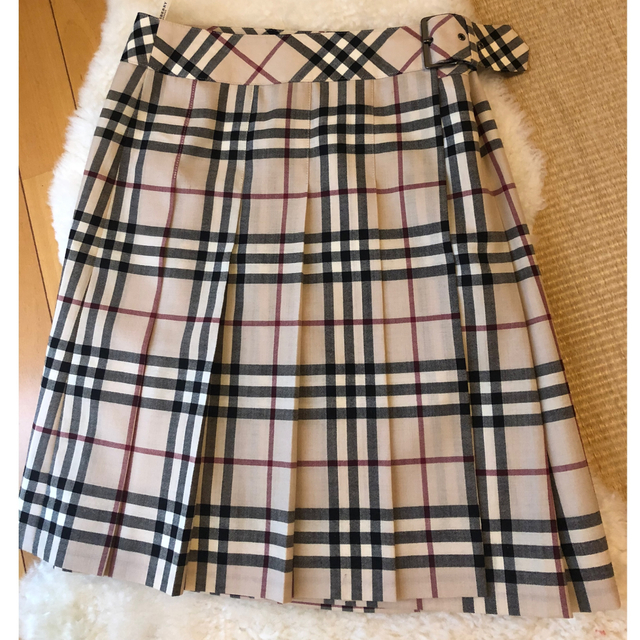 グスカート BURBERRY by めい's shop｜バーバリーならラクマ - 美品本物バーバリーBurberry上質ウールチェック柄ロング