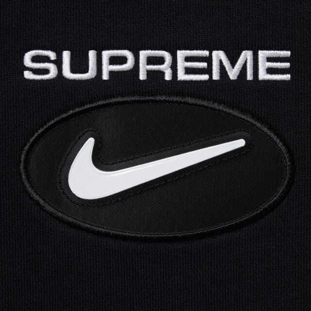 L Supreme Nike Jewel Crewneck Black