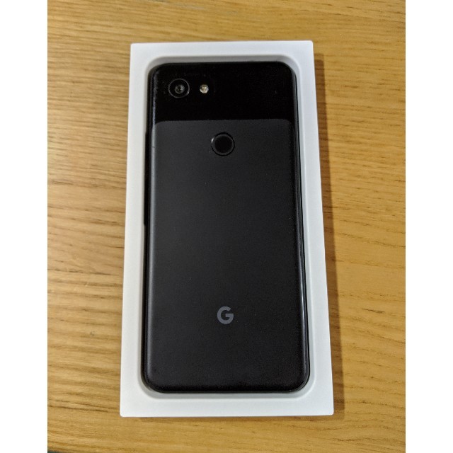 Google　pixel3a 　64GB ブラックスマートフォン/携帯電話