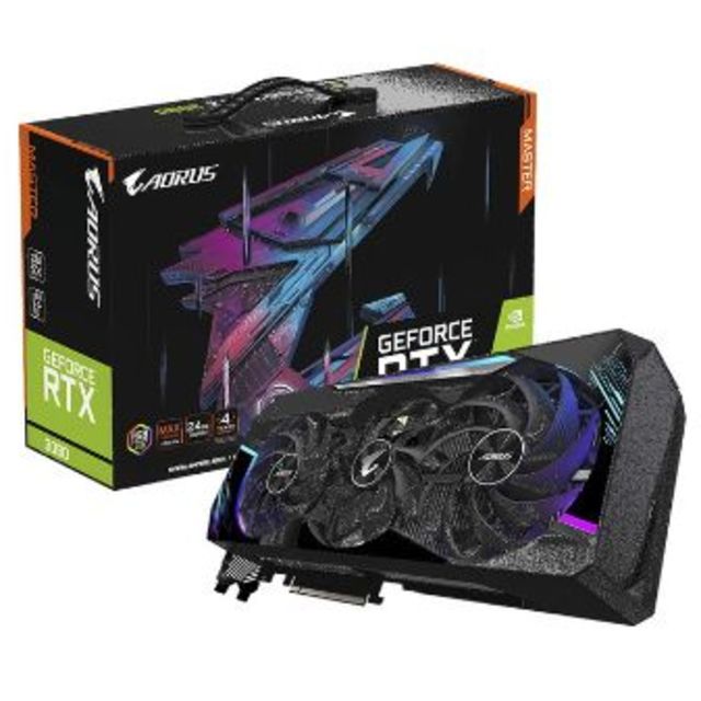 新品 RTX3090 GIGABYTE GV-N3090AORUS M-24GD