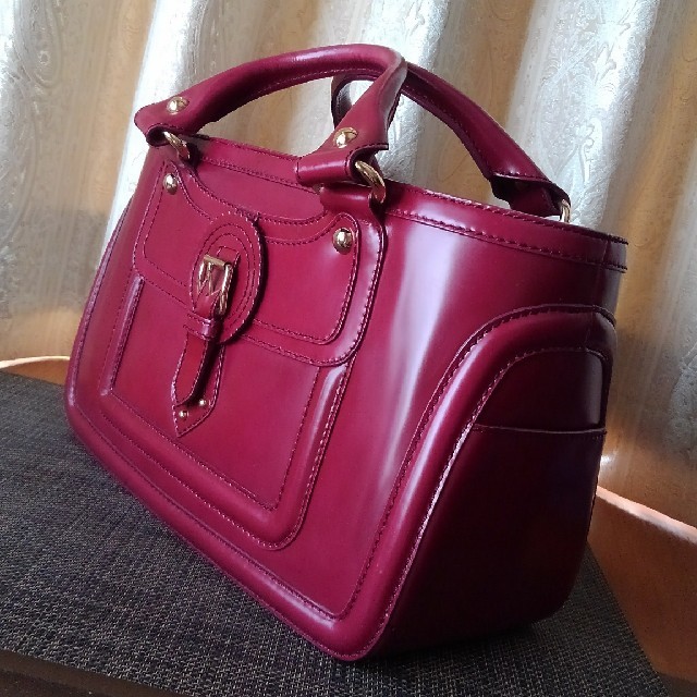 公認店 【美品】 セリーヌ Celine レザー ブギーバッグ ◇ボルドカラー