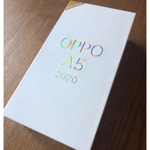ファッションデザイナー ANDROID - OPPO A5 2020 新品未開封 スマートフォン本体