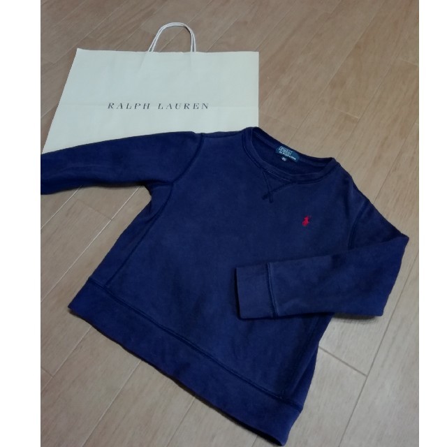 Ralph Lauren(ラルフローレン)の110　ラルフローレン　RALPH LAUREN　トレーナー キッズ/ベビー/マタニティのキッズ服男の子用(90cm~)(カーディガン)の商品写真