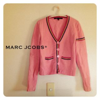 マークジェイコブス(MARC JACOBS)のMARCJCOBS♡ピンクカーディガン♡(カーディガン)