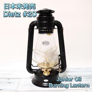 スノーピーク(Snow Peak)の【日本未発売】Dietz #20 ジュニア Black & Gold ランタン(ライト/ランタン)