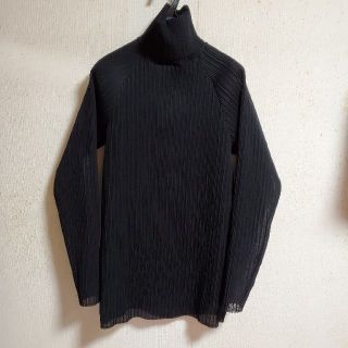 プリーツプリーズイッセイミヤケ(PLEATS PLEASE ISSEY MIYAKE)のLEINWANDE プリーツタートルネック(カットソー(長袖/七分))