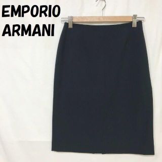 エンポリオアルマーニ(Emporio Armani)の【人気】エンポリオ アルマーニ タイトスカート イタリア製 ブラック サイズ36(ひざ丈スカート)