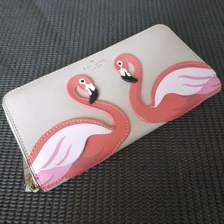 ケイトスペードニューヨーク(kate spade new york)のケイトスペード kate spad☆長財布 フラミンゴ framingo(財布)