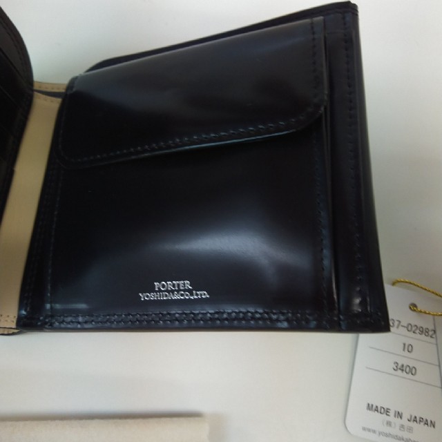 新品　PORTER　二つ折り財布 3