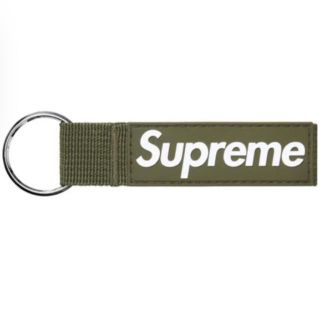 シュプリーム(Supreme)のオリーブ supreme webbing keychain⑥、赤③セット(キーホルダー)