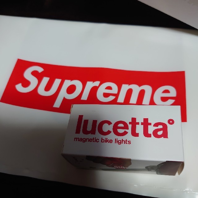 supreme lucetta magnetic bike lights 未使用