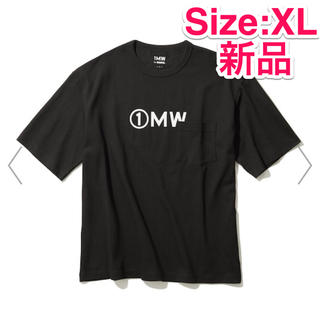 ジーユー(GU)のGU ビッグT(5分袖)1MW by SOPH. Black XL(Tシャツ/カットソー(半袖/袖なし))