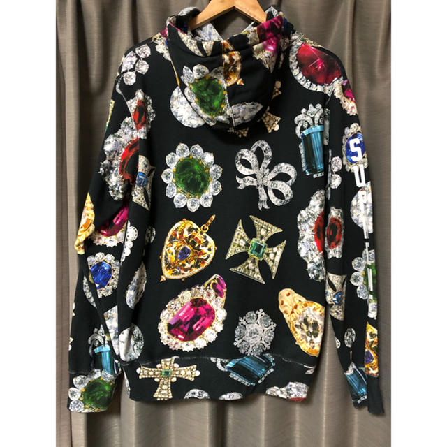 Supreme - Jewels Hooded Sweatshirt blackの通販 by yoichi922's shop｜シュプリームならラクマ 再入荷在庫