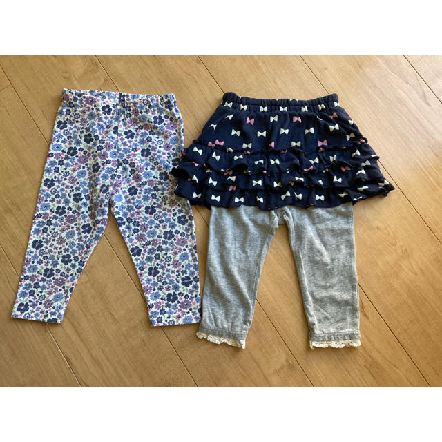 anyFAM(エニィファム)のレギンス（any FAM）＆スカッツ（ベルメゾン）80   キッズ/ベビー/マタニティのベビー服(~85cm)(パンツ)の商品写真