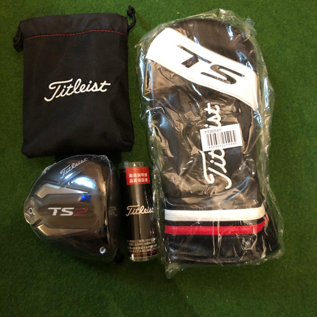 Titleist(タイトリスト)の新品 未使用 右利き用 タイトリスト TS2 ドライバーヘッド 9.5度 スポーツ/アウトドアのゴルフ(クラブ)の商品写真