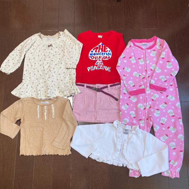 BeBe(ベベ)の女の子❤︎まとめ売り90 キッズ/ベビー/マタニティのキッズ服女の子用(90cm~)(ワンピース)の商品写真