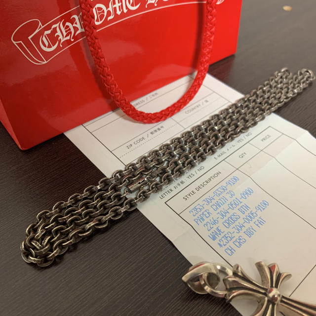 【おしゃれ】 Chrome Hearts - クロムハーツ ペーパーチェーン 30インチ 美品 ネックレス 【おしゃれ】 Chrome Hearts - クロムハーツ ペーパーチェーン 30インチ 美品 ネックレス
