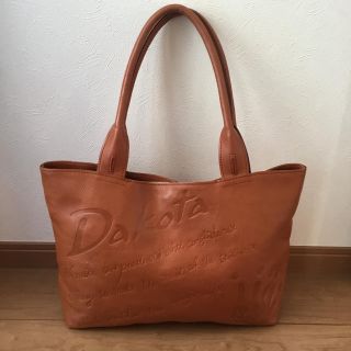 ダコタ(Dakota)の【美品】Dakota ダコタ　プルト　トートバッグ　ブラウン(トートバッグ)