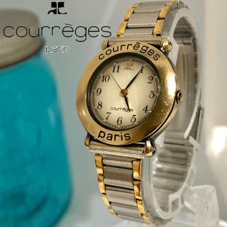 クレージュ(Courreges)の110 クレージュ時計　レディース腕時計　新品電池　アンティーク(腕時計)