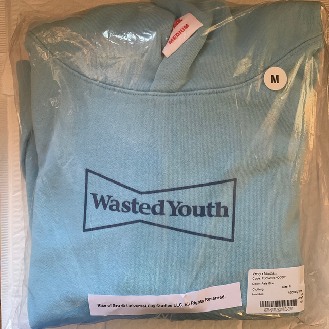 ミニオン(ミニオン)のMinions x Wasted Youth Hoodie verdy ミニオン メンズのトップス(パーカー)の商品写真