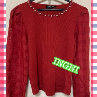 イング(INGNI)のINGNIトップス(カットソー(長袖/七分))