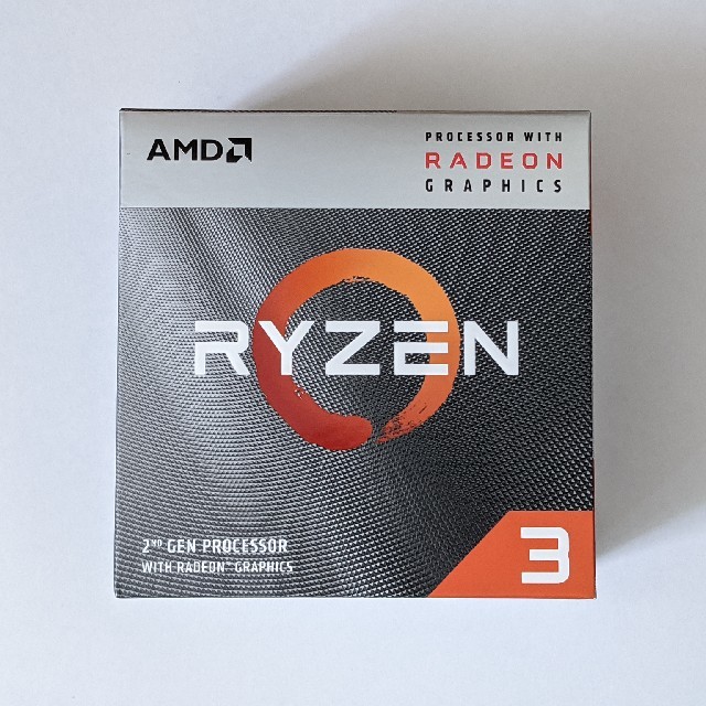 PCパーツ新品未使用Ryzen 3 3200G BOX