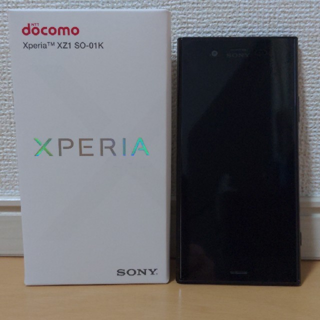 スマートフォン/携帯電話Sony Xperia XZ1 SO-01K DOCOMO版 simフリー