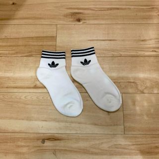 アディダス(adidas)のadidas 靴下 1足分 TREFOIL ANKLE SOCKS(ソックス)