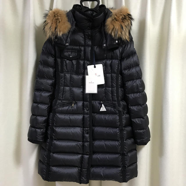 MONCLER　エルミファー  HERMIFUR　レディースダウン　ブラック　1