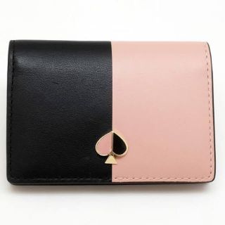 ケイトスペードニューヨーク(kate spade new york)のkate spade カードケース 本革 PWRU7154 【新品・未使用】(名刺入れ/定期入れ)