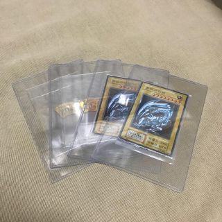 ユウギオウ(遊戯王)の遊戯王 青眼の白龍 ステンレス + スリーブ 未開封 2枚(その他)