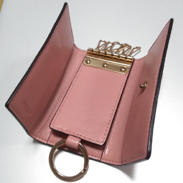 COACH(コーチ)の【美品】COACH　Keyケース レディースのファッション小物(キーケース)の商品写真