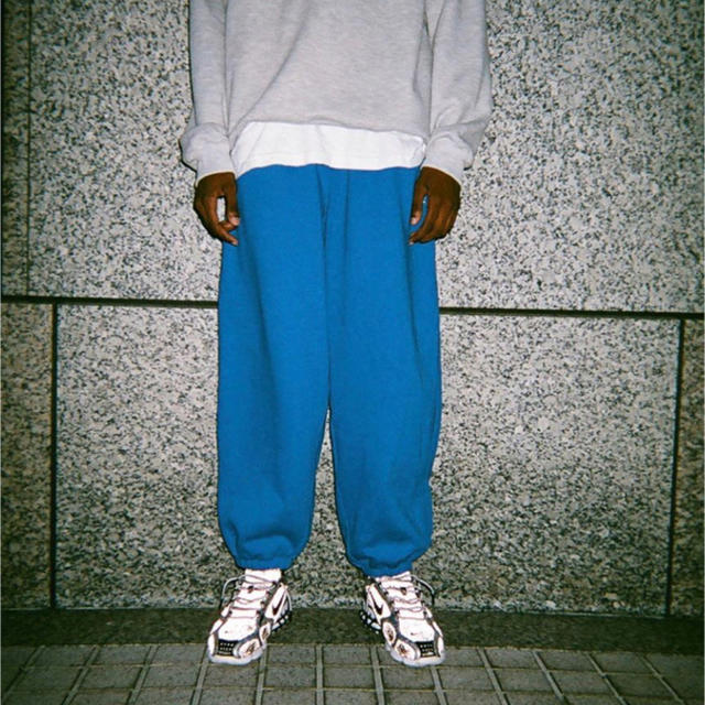 パンツs.f.s tokyo sweat pants スウェット パンツ blue