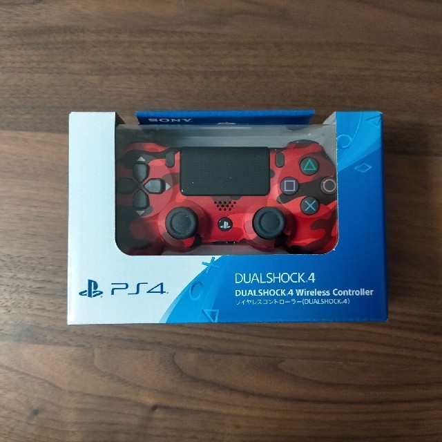 2個セット レッドカモフラージュ PS4コントローラー DUALSHOCK4