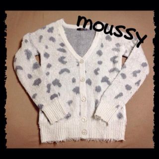 マウジー(moussy)の♡moussyニットカーデ♡(カーディガン)