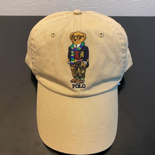 POLO RALPH LAUREN(ポロラルフローレン)の2020AW ポロベア キャップ ベージュ メンズの帽子(キャップ)の商品写真