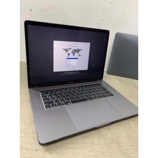 アップル(Apple)の15.4 MacBookPro 3.1GHz スペースグレイ(ノートPC)