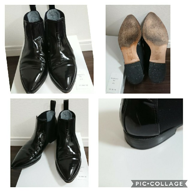 GREED サイドゴアショートブーツ 24cm グリード-