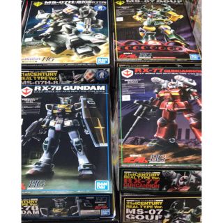 バンダイ(BANDAI)のHGUC ガンダム／ガンキャノン／グフ／グフフライトタイプ 21st 4体セット(模型/プラモデル)