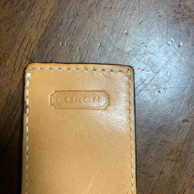 COACH(コーチ)のコーチ　ブックマーク　中古 ハンドメイドの文具/ステーショナリー(しおり/ステッカー)の商品写真