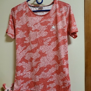 コンバース(CONVERSE)のCONVERSE ALL STAR 半袖 シャツ トレーニングウェア ピンク(Tシャツ(半袖/袖なし))