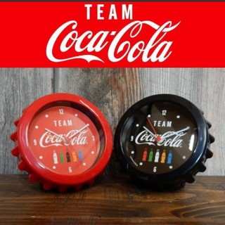 コカコーラ(コカ・コーラ)の置時計 Coca-Cola Bottle Cap Clock　コカ・コーラ(置時計)