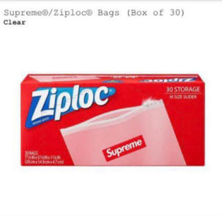 シュプリーム(Supreme)のSupreme ziploc 5枚(収納/キッチン雑貨)