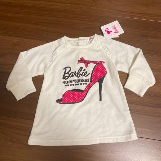 バービー(Barbie)のすいすい様専用　新品　バービー  ハイヒール柄チュニック　トレーナー(Tシャツ/カットソー)