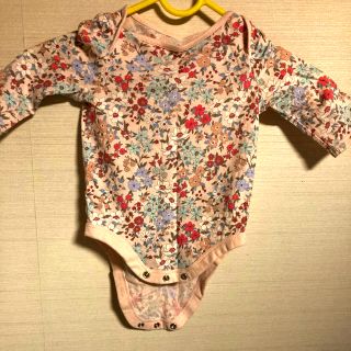 ベビーギャップ(babyGAP)のbaby gap 花柄ロンパース(ロンパース)